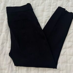 Spanx Slim/Skinny Pull on Dress Pant Black Sz L